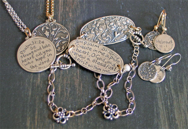 .925 Sterling Silver Scripture Jewelry