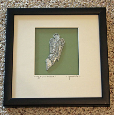 Angel Heart Framed Wall Art