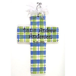 Child's Cross with Name