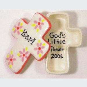 Personalized Cross Box for Child