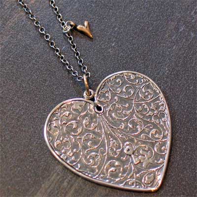Heart Sterling Silver Pendant